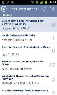 heise online android App screenshot 2