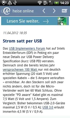 heise online android App screenshot 3