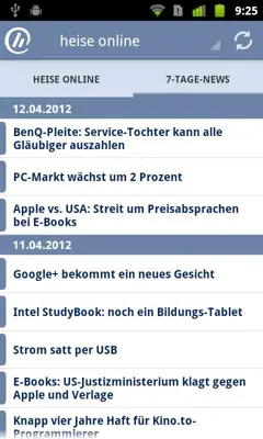 heise online android App screenshot 4